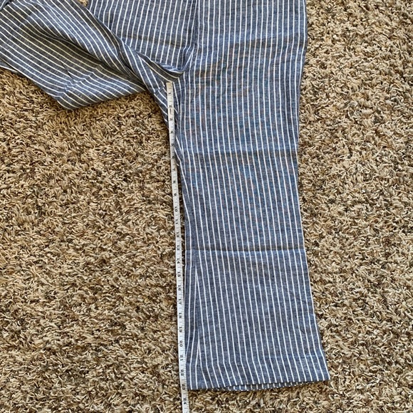 Free People Elliot Striped Linen Blend Pants - Picture 11 of 13